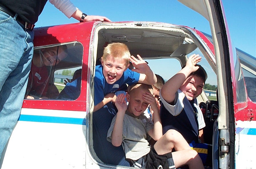 Kids in a Plane, Langley Flying School